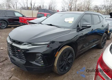 2021 Chevrolet Blazer Fwd Rs из США, поврежденный, VIN 3GNKBERS1MS572303